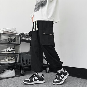 港风大码男士宽松工装休闲裤XZ405-K1006-P55图片