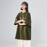 女装类目半袖百搭宽松短袖夏季女士t恤上衣XZ405-T14-P25，女装T恤，星座405