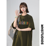 女装类目半袖百搭宽松短袖夏季女士t恤上衣XZ405-T14-P25，女装T恤，星座405