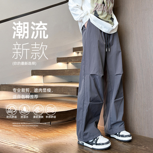 宽松男士工装伞兵裤XZ405-K1012-P45图片