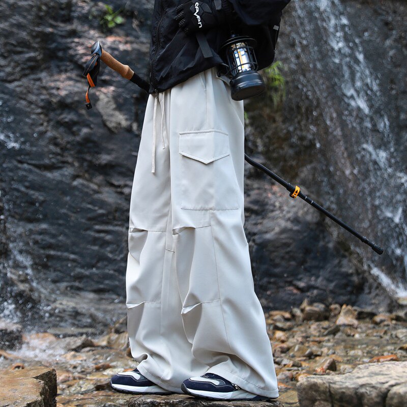 2024秋季潮流宽松工装男士休闲伞兵裤XZ405-K1010-P45,男装休闲裤,星座405