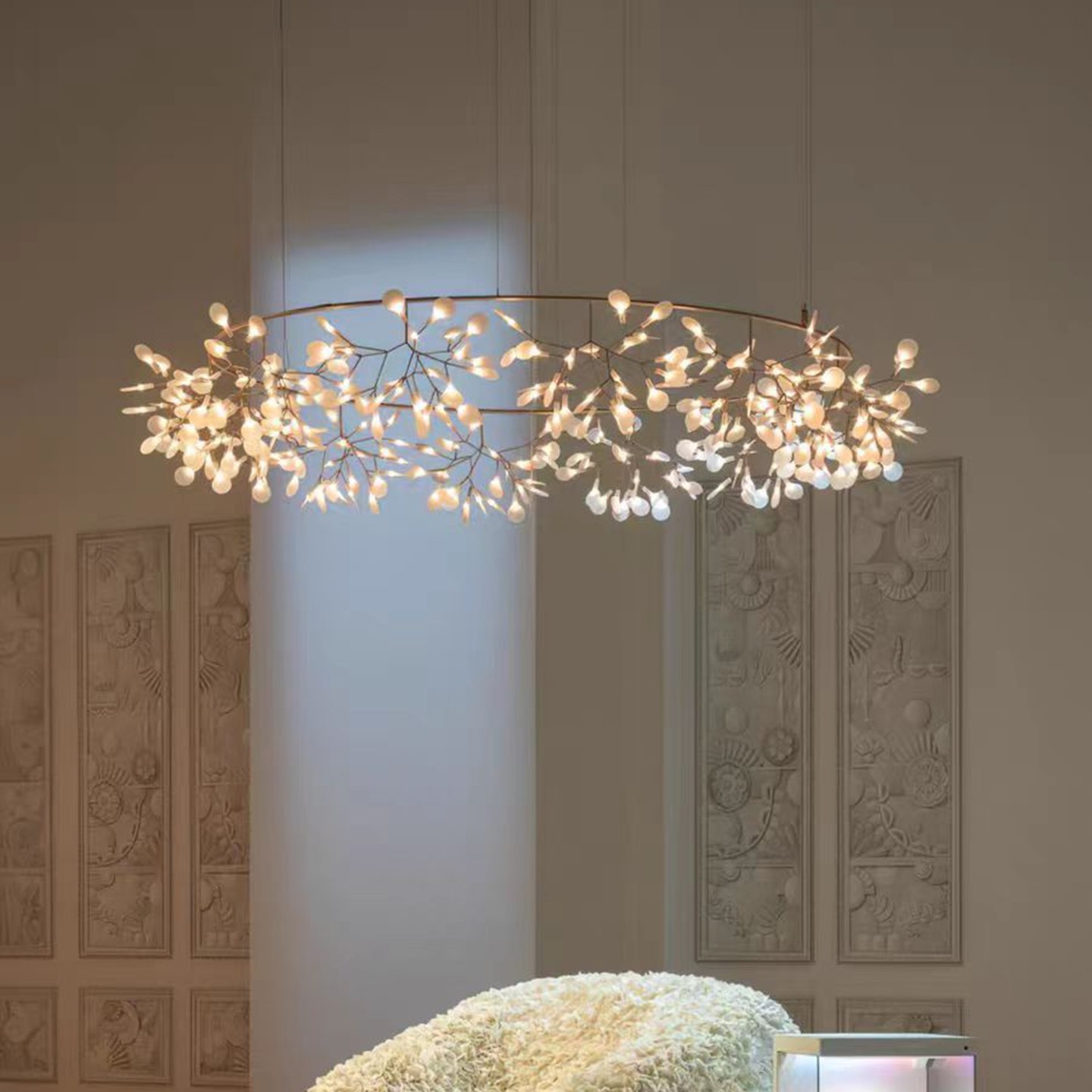 荷兰进口Moooi Heracleum O现代简约卧室客厅书房装饰艺术吊灯