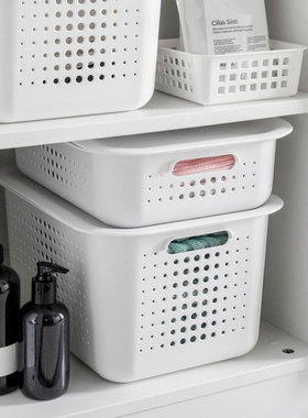 瑞典SmartStore卧室收纳筐储物篮桌面杂物整理篮镂空置物篮