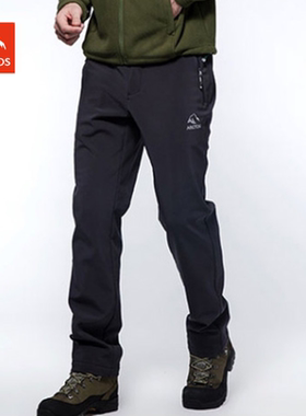 Arctos极星软壳裤男冬户外冲锋裤抓绒保暖防风防水透气AGPC21179