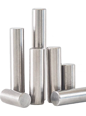 304不锈钢圆柱销定位销固定销子轴销钉实心M1M2M3M4M5Φ6φ8M10mm