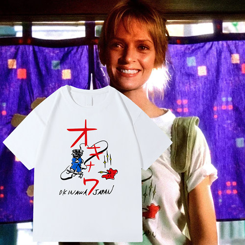 乌玛瑟曼同款KillBillT恤