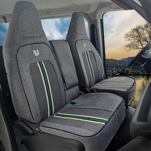 25款远程星享V7E亚麻座套吉利星智f3e星享v8e货运客运全包座椅套