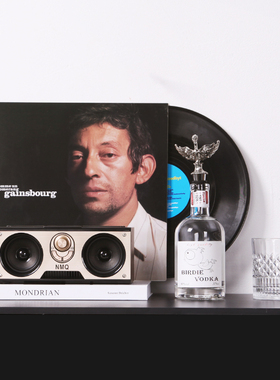 恒大软装复古样板间音响唱片道具