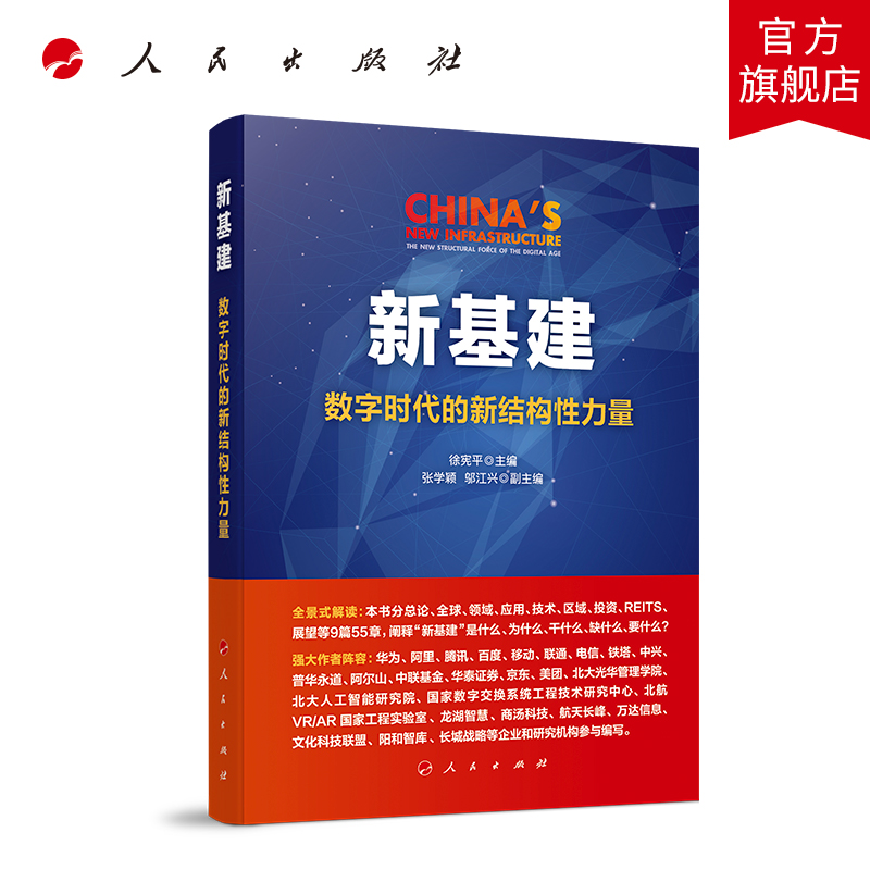 新基建：数字时代的新结构性力量徐宪平著人民出版社政府工作报告两新一重