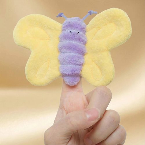 justbecause蝴蝶手指玩偶指偶