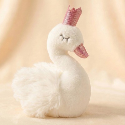 justbecause毛绒白天鹅手指玩偶