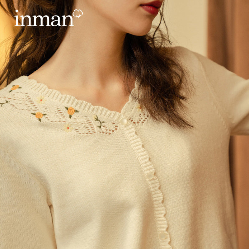 茵曼套头毛衣女宽松外穿慵懒风2020年新款秋季日系短款上衣针织衫