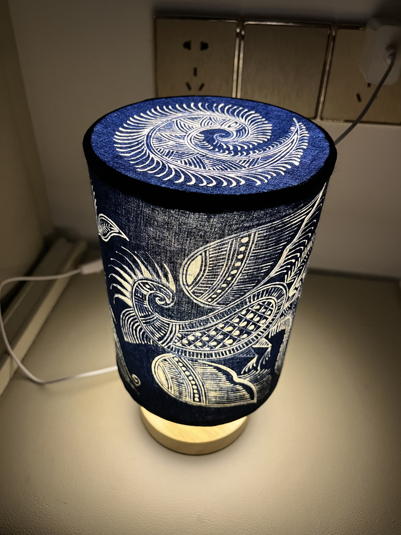 贵州蜡染灯定制礼物礼盒伴手礼