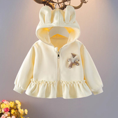 秋装 女童外套春秋款 上衣女孩可爱开衫 洋气婴儿女宝宝长袖 2026新款