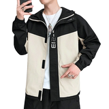 秋季新款休闲工装夹克男港风潮流大码外套A074-AJ801-P65，男装夹克，星座210-1