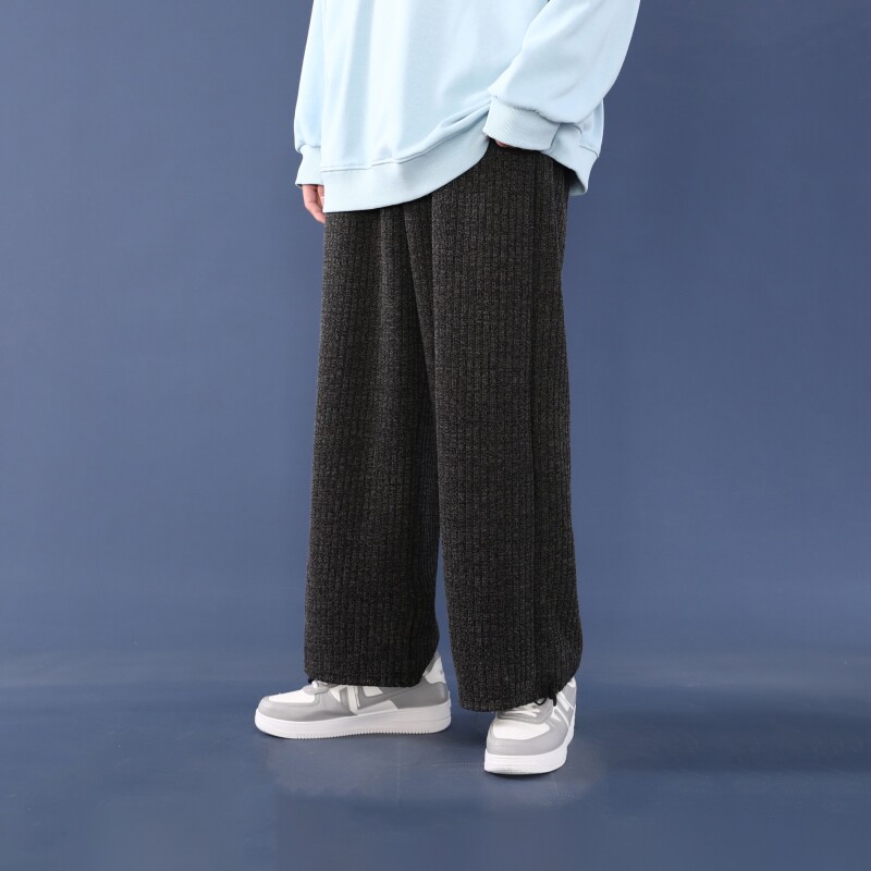 2021中性风秋季宽松潮流裤子男阔腿裤休闲长裤A210,男装休闲裤,星座210-1