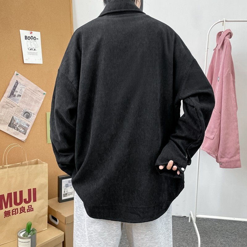21秋季潮流衬衫男长袖灯芯绒衬衫A210-A2262,男装衬衫,星座210-1