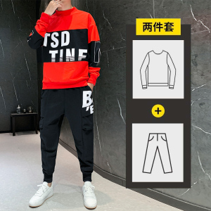 2秋季卫衣套装男时尚青少年套装A074-TZ072图片