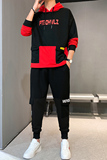 秋季套装男青少年潮流时尚休闲套装A074-TZ815（），男装卫衣，星座210-1