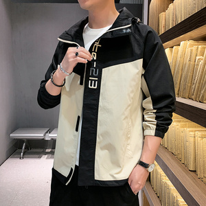 2秋季新款休闲工装夹克男港风潮流大码外套A074-AJ801-P65图片