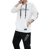 运动套装男春秋运动服休闲套装情侣卫衣TZ104-P65，男装卫衣，星座210-1