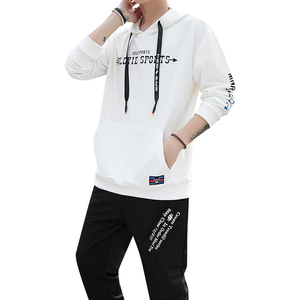 运动套装男春秋运动服休闲套装情侣卫衣TZ104-P65图片