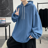 秋季华夫格卫衣男潮流时尚长袖连帽卫衣A210-A8652，男装卫衣，星座210-1