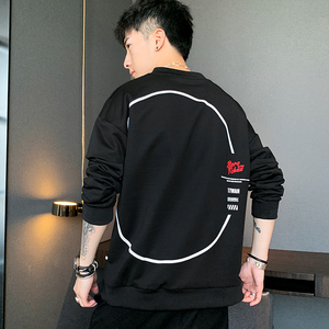 0秋季卫衣男 时尚休闲圆领卫衣A074-A510—图片