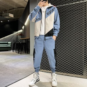 3梭织卫衣套装韩版潮流春秋帅气一套衣服TZ808-P85图片