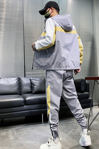 男士夹克工装套装韩版潮流一套潮牌休闲上衣外套A074-T32—P85图片