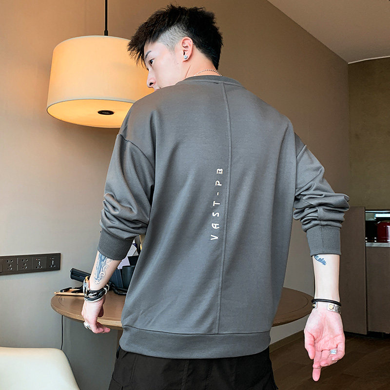 秋季卫衣男潮流卫衣男休闲时尚卫衣圆领A074—AW908-P30,男装卫衣,星座210-1