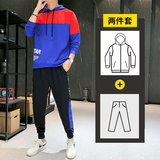 2秋卫衣套装男潮流时尚青少年套装男A074-TZ819，男装卫衣，星座210-1