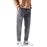 1牛仔裤男束脚薄款潮牌宽松休闲九分嘻哈裤子A074-K522-P50，男装牛仔裤，星座210-1