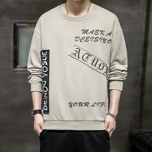 男士青春流行卫衣宽松圆领休闲时尚潮男精品服饰A074-A225-P25图片