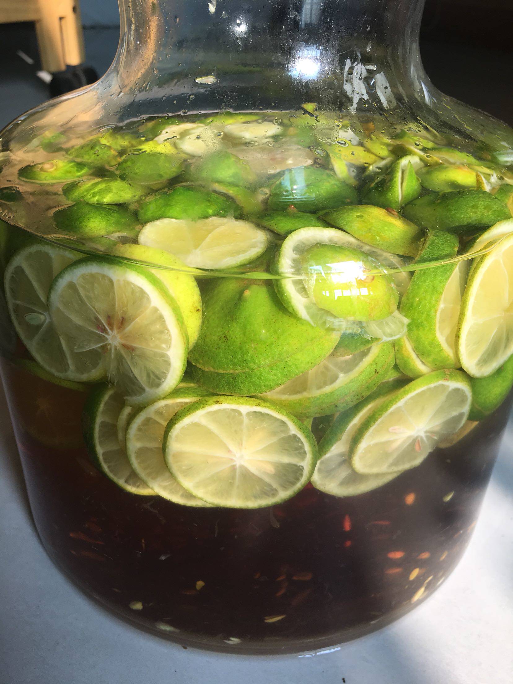 生态有机青柠檬生姜百香果红枣山药枫糖浆制作酵素三年以上排du美
