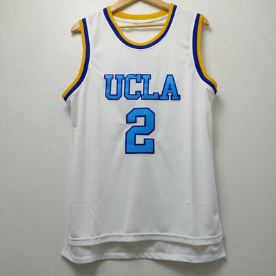 2号球哥大学刺绣球衣复古风