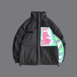 DEVILRAY山一2025冬季新款皮质炫彩羽绒服-YR149/P275388，男装羽绒服，电商S003