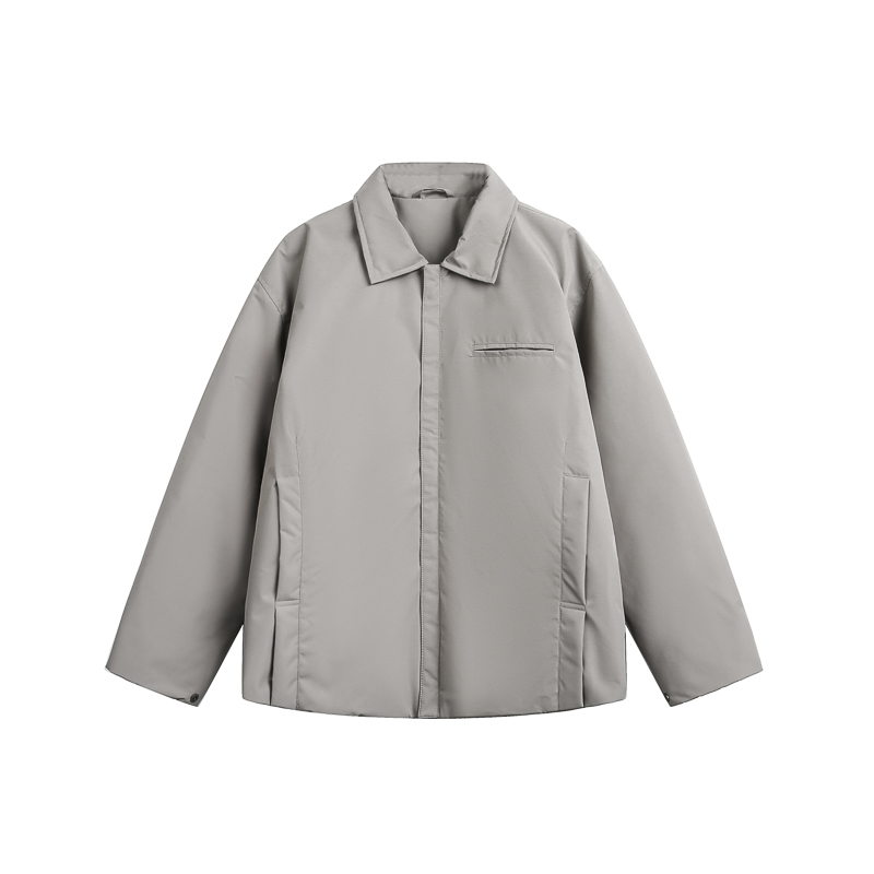 NR-254YR09256高端90格雷灰系硬壳衬衫版羽绒服P265K388，男装衬衫，电商S003