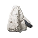 DEVILRAY山一2025冬季新款皮质炫彩羽绒服-YR149/P275388，男装羽绒服，电商S003