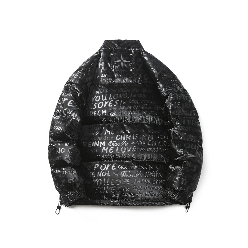原B429山一商店-234YR09297炫光字母羽绒服新标90绒P300-K428,男装羽绒服,电商S003