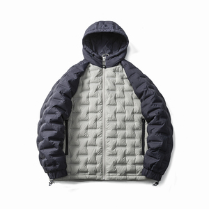 山一商店24冬244YR09162插肩袖连帽直冲90白鸭绒羽绒服P280K398图片