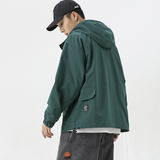 DEVILRAY山一22年秋山系轻户外连帽冲锋衣外套JK192—P125控178，男装夹克，电商S003
