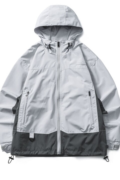B429山一商店-233JK04177可特防水工艺拼色冲锋衣夹克P150-K228,男装夹克,电商S003