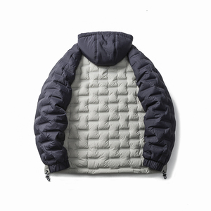 山一商店24冬244YR09162插肩袖连帽直冲90白鸭绒羽绒服P280K398图片