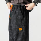 山一商店B429-2025秋季日系潮男飞碟纱卡束脚裤-CK195/P7098，男装休闲裤，电商S003