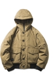 原B429山一商店-234YR04241飞行夹克羽绒服新标90绒P300-K458，男装夹克，电商S003