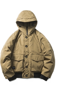 原B429山一商店-234YR04241飞行夹克羽绒服新标90绒P300-K458图片
