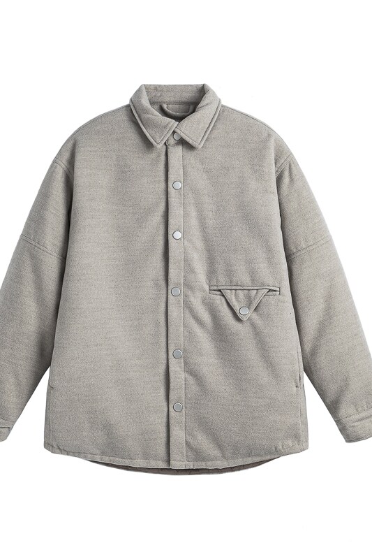 NR24冬新244YR07160高端呢料衬衫版羽绒服90白鸭绒P255K378,男装衬衫,电商S003