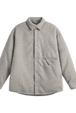 NR24冬新244YR07160高端呢料衬衫版羽绒服90白鸭绒P255K378，男装衬衫，电商S003