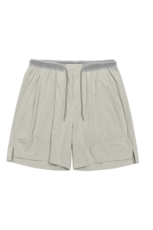 夏款NR-252DK19106冰感UPF50+防晒防泼水运动短裤卡其P75K128,男装休闲裤,电商S003